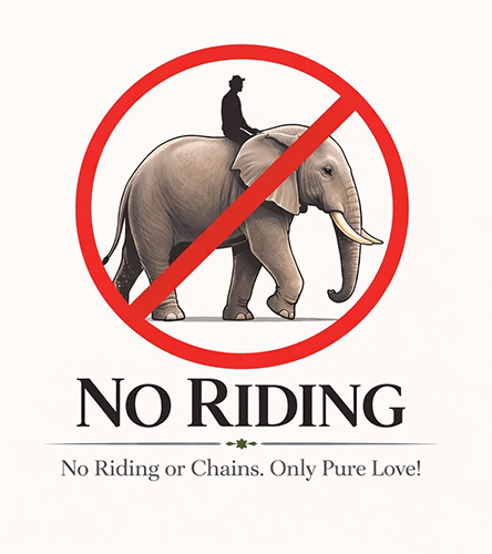 No Riding